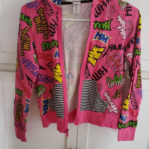 Harajuku mini graffiti hoodie sweatshirt - Picture 3 of 6